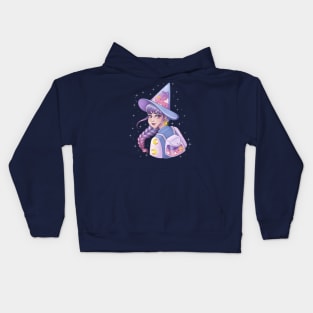 Dreamy Pastel Witch Kids Hoodie